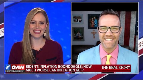 The Real Story - OAN Bidenflation Boondoggle with Derrick Evens