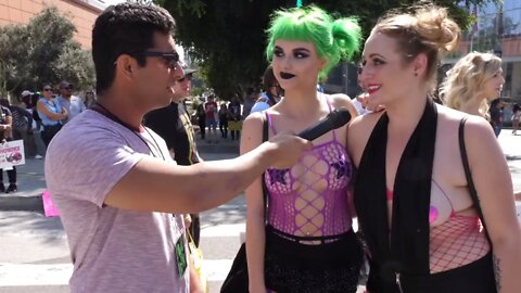 Interviewing Feminists at Amber Rose Slut Walk Los Angeles