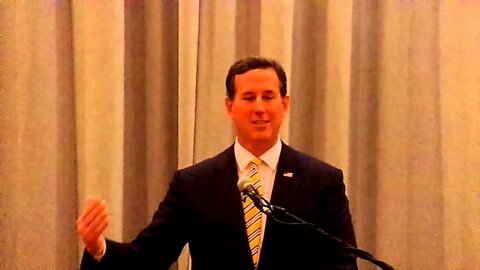 Rick Santorum Speaks at Cornerstones NH 5-12-15 2 of 2