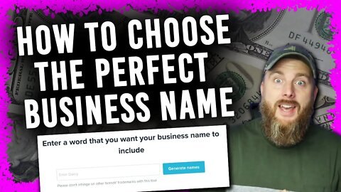 How To Choose The Perfect Business Name in 2020 | @Markisms