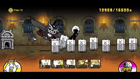 The Battle Cats - Heavenly Tower - Floor 12