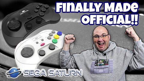 They're REAL! Retro-bit Saturn Wireless Pro Controller Announced!!