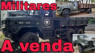 Ep.8 Caminhões e viaturas Militares à venda no Brasil 📉