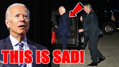 SHOCKING video emerges of Joe Biden STRUGGLING to get into SUV!