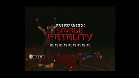 Mortal Kombat Armageddon (PS2) - Reiko - Arcade Mode - Max Difficult - No Continues