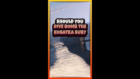 Should you dive bomb the kosatka sub? | Funny #GTA clips Ep. 426 #gtamoneyglitch #gtagameplay