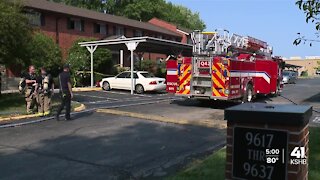 Overland Park crews working deadly fire at complex near 95th, Nall