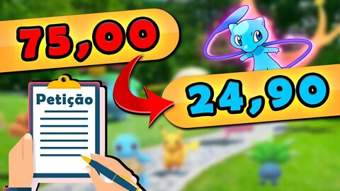 Pokémon GO Tour VALOR ABSURDO! Nos Ajude! Assine a PETIÇÃO!