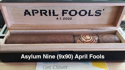 Asylum Nine April Fools cigar review (on the road edition)
