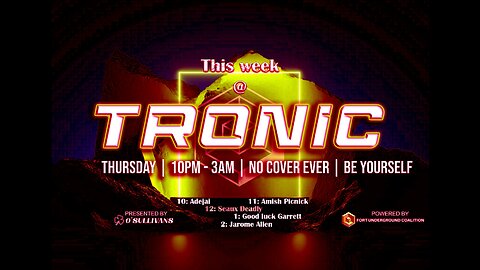 Tronic Thursdays