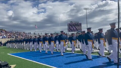 President Joe Biden delivers commencement speech at U.S. Air Force Academy graduation