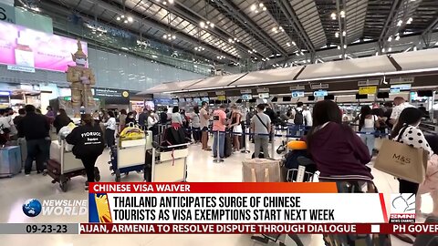 Thailand anticipates surge of Chinese tourists as visa exemptions start next week