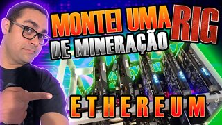 Como Montar uma RIG de mineração com 6 GPU's para minerar Ethereum (lista de peças)