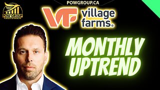 Village Farms Confirms Monthly Uptrend, VFF Technical Analysis (APRIL 1ST 2024)