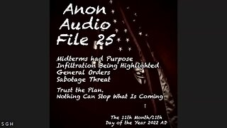 New Sganon: Midterms Had Purpose? - Nothing Can Stop What Is Coming!!!!