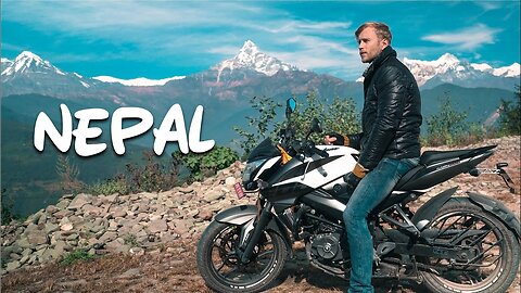 Motorcycle NEPAL Trip Exploring Mountains around Pokhara by BIKE