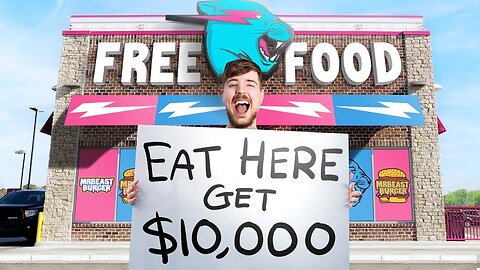 I Opened A Restaurant That Pays You To Eat At It #MR.Beast #MR.BeastGaming