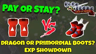 Pay or Stay #40 | Dragon Boots vs Primordial Boots | OSRS NMZ