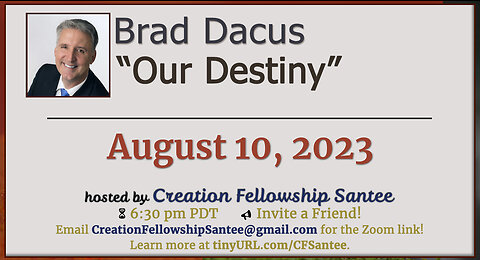 Our Destiny with Brad Dacus of PJI