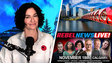 Rebel News LIVE! is coming to Calgary — are you in?