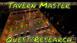 Tavern Master Quest and Research Guide
