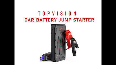 J & G Shoot the Breeze TopVision Car Battery Jump Starter
