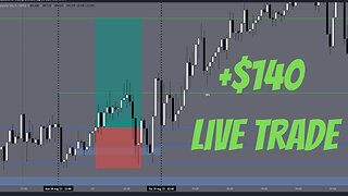 +$140 Live Trade Win | GBP/JPY