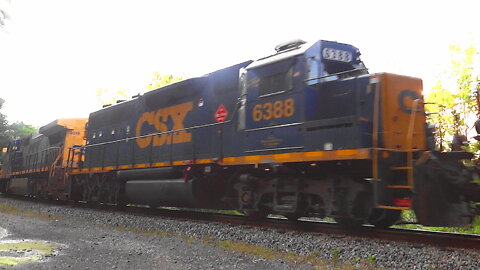 CSX "Spirit of the West Point Route", Dash -9's, and New Website Logo EMD