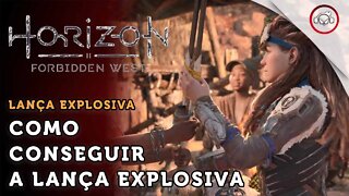 Horizon Forbidden West, Como conseguir a poderosa Lança Explosiva | super dica PT-BR