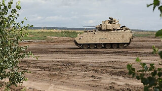 B-Roll: 1-8 CAV conducts Bradley qualification at Pabrade Training Area, Lithuania