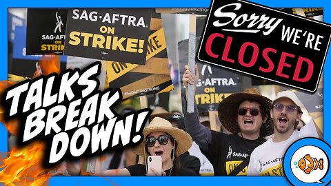 Hollywood is STILL CLOSED! Union Talks BREAK DOWN!