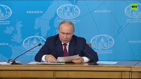 Putin attends Russian Foreign Ministry board meeting (FULL)