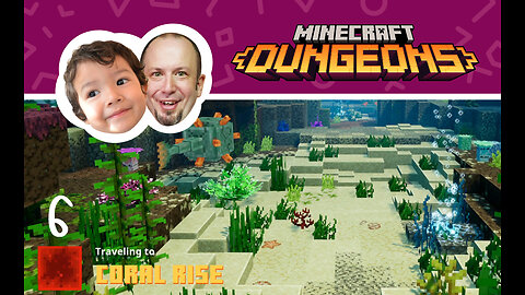 DLC Creative Coral Rise | Minecraft Dungeons | VID6
