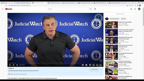 Judicial Watch Are Pushing Deep-State Propaganda on the "Babbitt" Pantomime!