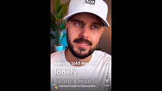 "Nobody told me how lonely being a man is" - A "trans man" regrets (video)