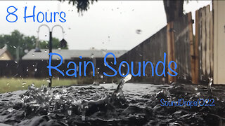 Best Sleep You Will Ever Have With 8 Hours Of Rain Sounds Video