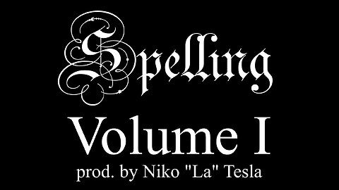 Cri Text - Spelling Volume 1 ft. Beast 1333 [Official Lyric Video] (prod. by Niko "La" Tesla) 2023
