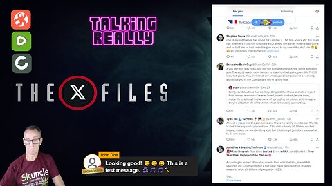 New Livestream coming 2024 - X-FILES | Talking Really Channel