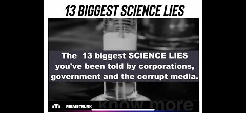 The 13 Biggest Science Lies