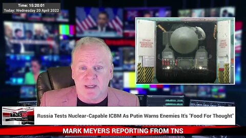 PUTIN Tests Nuclear-Capable ICBM As Putin Warns Enemies It's "Food For Thought