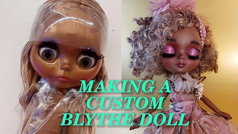 Making a Custom Blythe Doll -Speed Art