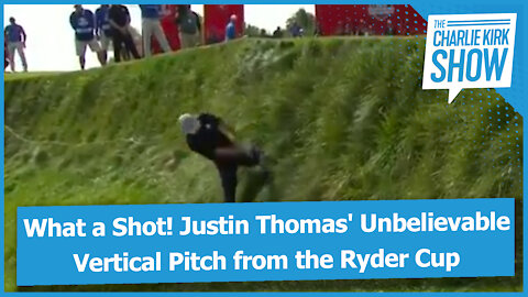 What a Shot! Justin Thomas' Unbelievable Vertical Pitch from the Ryder Cup