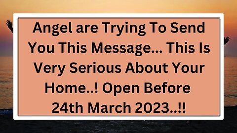 😭😱11-11🕊️Angels Says, Something Serious About Your Home..!! Jesus Message✝️God Miracles For You 1111