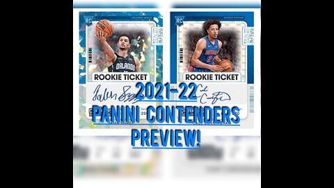PREVIEW: 2021-2022 Panini Contenders Basketball Trading Cards!