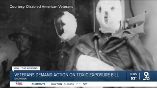 Disabled American Veterans demand action on toxic exposure legislation
