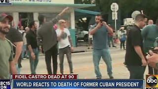 World reacts Saturday morning to the death of Fidel Castro