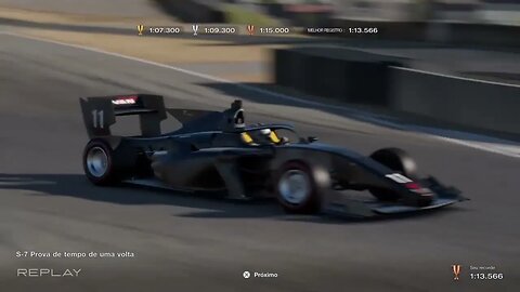 Gran Turismo 7 - PS4 #17 Superlicença S-7 SF19 Super Formula / Honda '19 / S-8 Interlagos - Zonda R