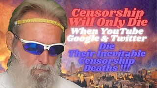 Elon Musk's Twitter Along With YouTube & Google Must Die For Free Speech To Live Again...
