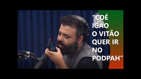 VITÃO SE CONVIDA PARA O POPDAH AO VIVO NO FLOW PODCAST #343