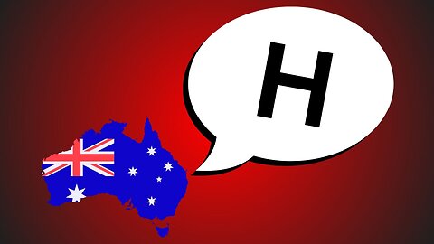 How Australians pronounce the letter 'H'. English Alphabet.